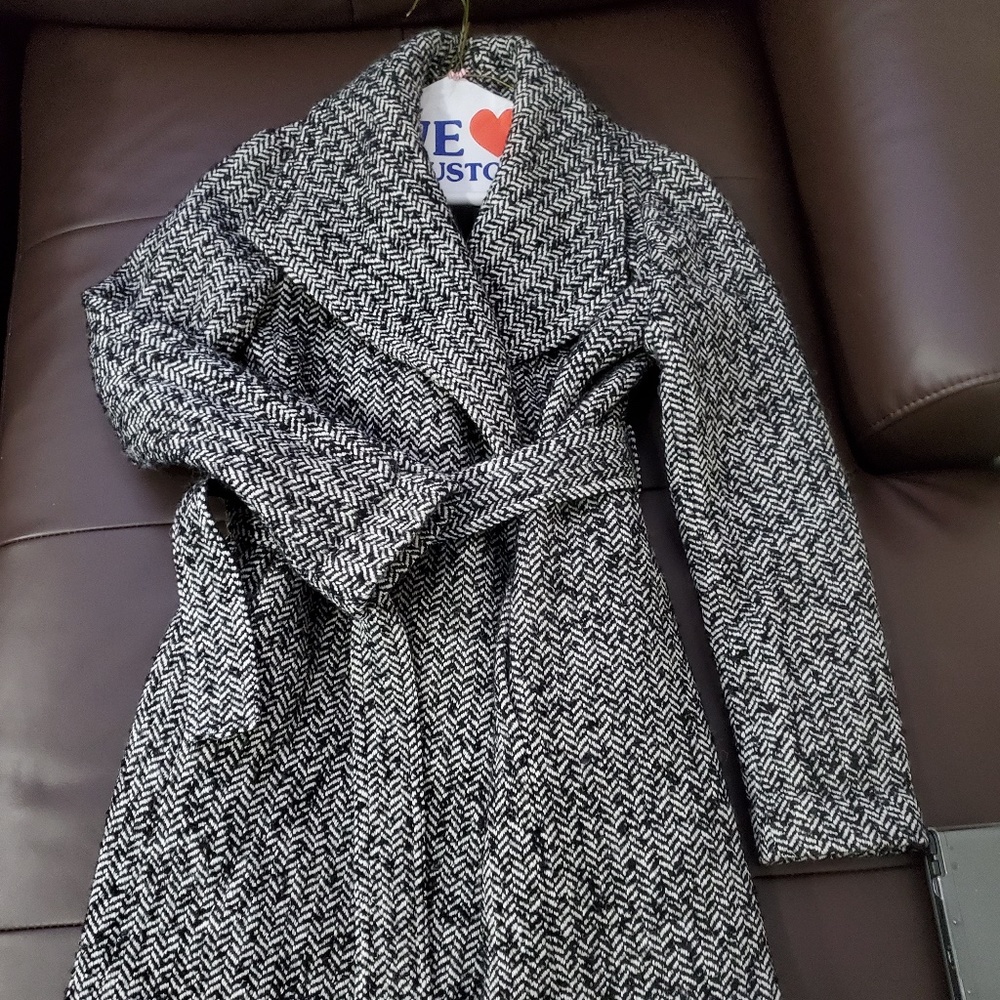 Ann Taylor XXS Petite wrap coat
